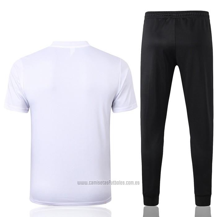 Chandal del Paris Saint-Germain Manga Corta 2020-2021 Blanco